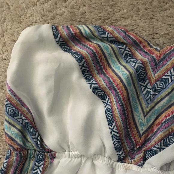 Strapless sheer maxi dress - Picture 9 of 10